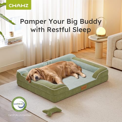 CWAWZ Jumbo Dog Bed for Extra Large Dogs, Orthopedic Dog Bed - Image 5