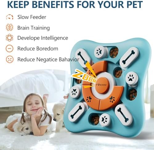 FOXMM Interactive Dog Treat Puzzle Toys - Image 2