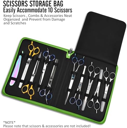 Case Holds 10 Grooming or Beauty Shears - Image 6