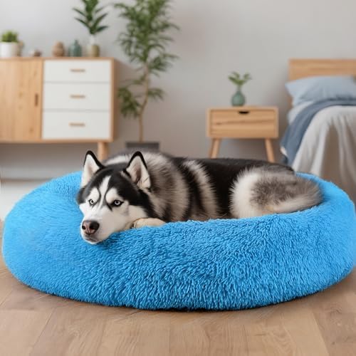 Extra Large Dog Beds, 36in Human Dog Anxiety Relief Comfort Bed - Image 5