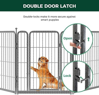 FXW Aster Dog Playpen Designed for Yard, 48 Panels - Image 5