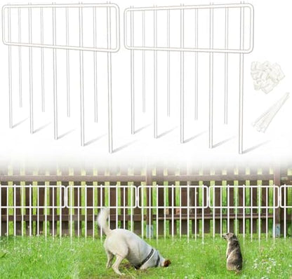 Blingluck Animal Barrier Fence, Rustproof Metal Wire Garden Edging Border by Blingluck