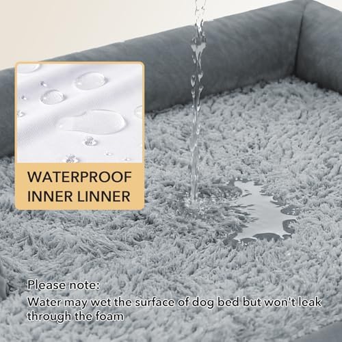 Orthopedic Washable Dog Bed for Extra Large Dogs - Image 3