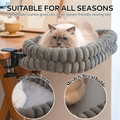 CHEERPALS Cloud Cat Bed Desk Mounted Hammock - Image 4