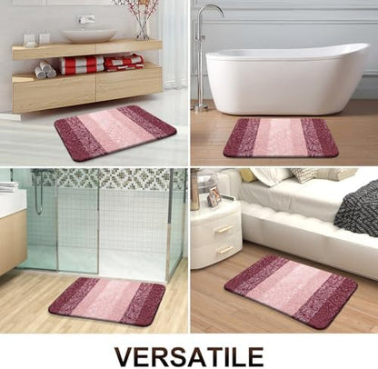 OLANLY Bathroom Runner Rug 47x20, Extra Soft Absorbent Microfiber Bath Rugs - Image 6