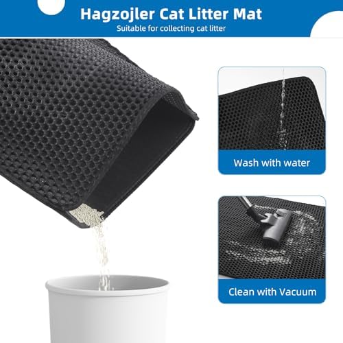 Cat Litter Mat for Litter Box Washable Urineproof - Image 3