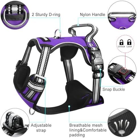 WINSEE Dog Harness No Pull, Pet Harnesses - Image 5