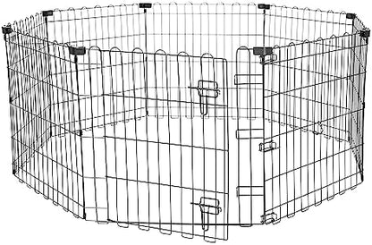 Amazon Basics Foldable Octagonal Metal Exercise Pen by AmazonBasics
