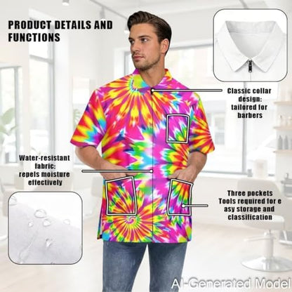 Professional Grooming Smock Unisex, Water Resistant Anti-Static - Image 5