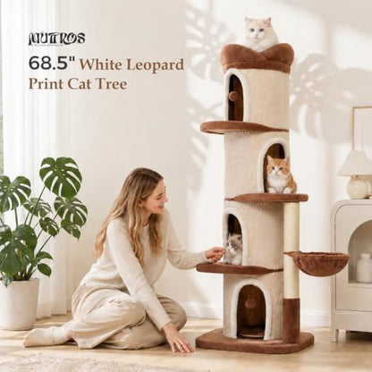 MUTTROS 68.5" Modern Cat Tree Tower - Image 2