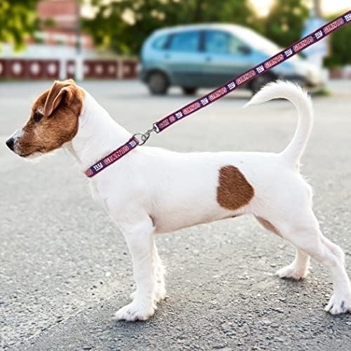 Pets First NFL Licensed New York Giants Pet Leash, Size Medium – Durable Satin - Image 6