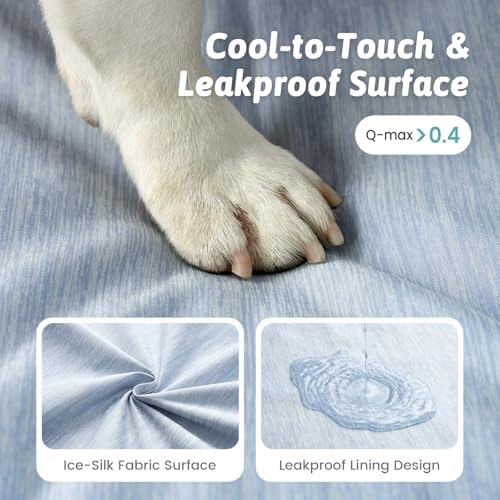COZY KISS Cooling Dog Bed for Large Dogs - Image 2