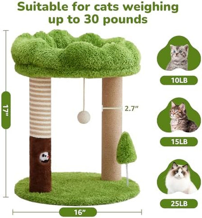 WOOCHPET 21" Small Cat Tree - Image 4