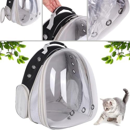 Large Cat Backpack Carrier, Front Extension - Image 4