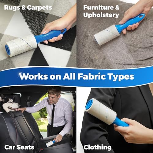 PetLovers Extra Sticky Lint Roller Mega Value Set 900 Sheets - Image 4