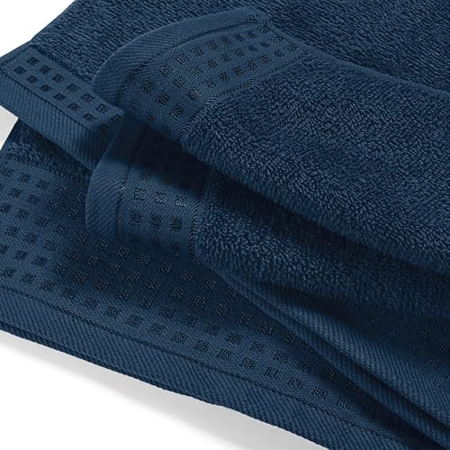 GLAMBURG 100% Cotton Oversized 2 Pack Bath Sheets 35x70, Ultra Soft Highly - Image 2