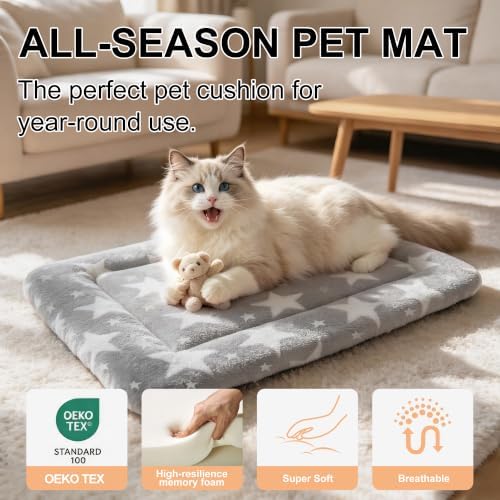Dog Bed Mat, Reversible Crate Pad & Cute Dog Bed - Image 2