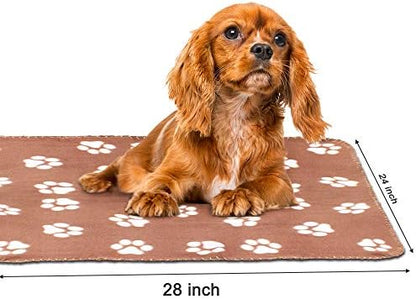 Comsmart Dog Blankets, 6 Pack Fleece Pet Blankets, 24x28 Inches - Image 3