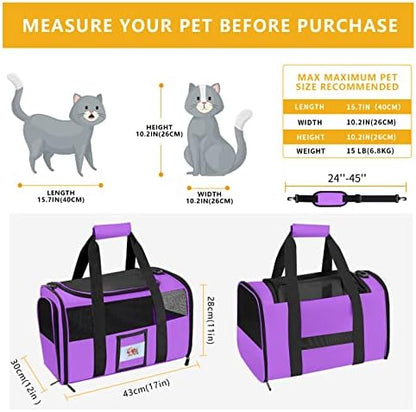 17" Airline Approved Cat Carrier - Image 2