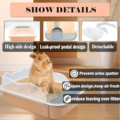 kathson Open Cat Litter Box - Image 3