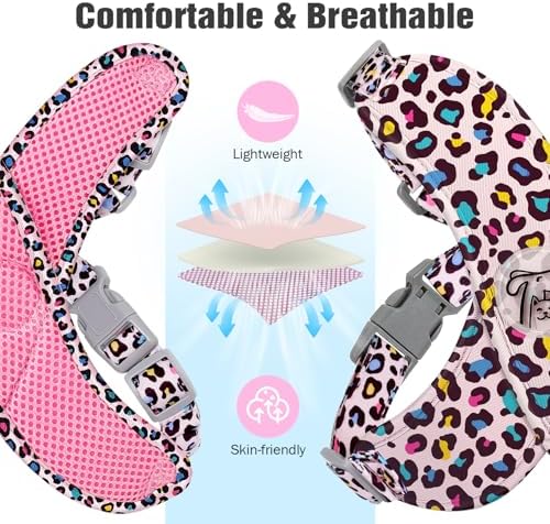 Pawaboo Small Dog Harness and Leash Set, Puppy Harness X-Frame Adjustable - Image 5