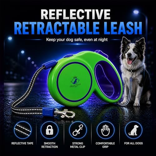 Retractable Dog Leash 16 FT – Heavy Duty Tangle-Free Dog Leash - Image 2