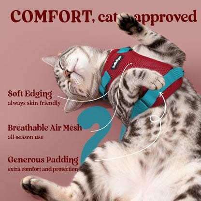 rabbitgoo Cat Harness and Leash Set, Escape Proof Vest - Image 4