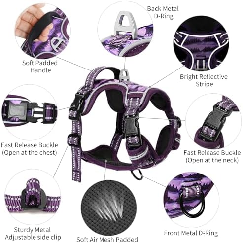 Timos Dog Harness, No Pull Large Sized - Image 3