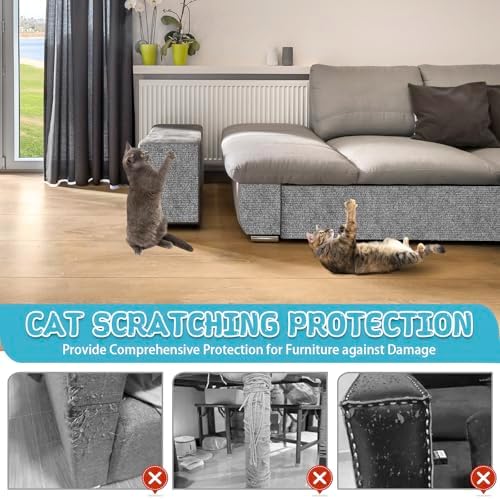LSGCQ Cat Scratch Mat Self Adhesive Cat Scratch Furniture Protector - Image 5