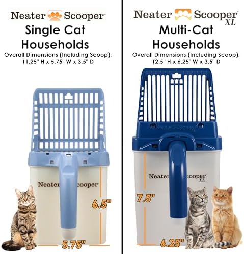 Neater Pet Brands Neater Scooper Standard Cat Litter Scoop, 195 Refill Bags – - Image 5