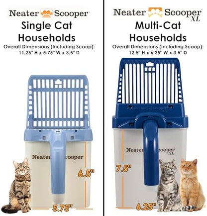 Neater Pet Brands Neater Scooper Standard Cat Litter Scoop, 195 Refill Bags – - Image 5