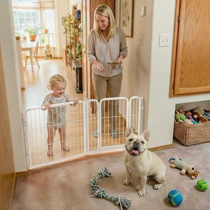 FXW Dog Gate, Extra Wide Adjustable by FXW