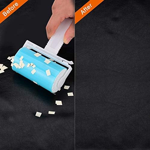 NUOBUT Reusable Sticky Lint Roller 5 Pack, 2 Large & 3 Mini - Image 5
