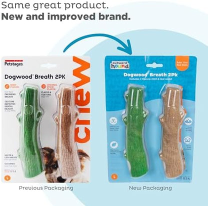 Dogwood Breath Stick Dog Chew Toy - Image 2