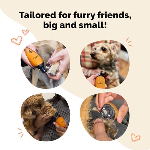 LuckyTail Dog Nail Grinder, Whisper-Quiet, Low-Vibration Trimmer - Image 5