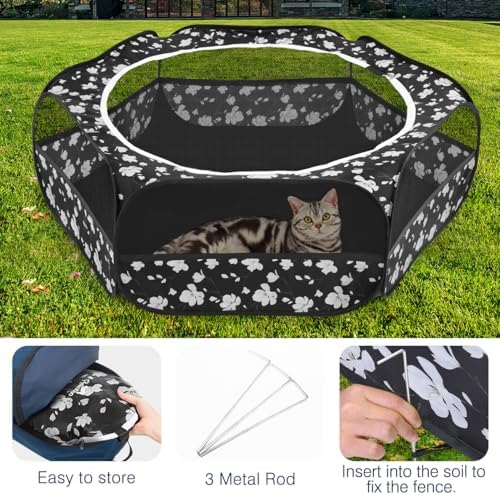 Pawaboo Small Animal Playpen - Image 5