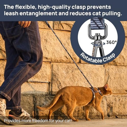PetThem Adjustable Cat Harness and Leash Set Escape Proof - Image 5