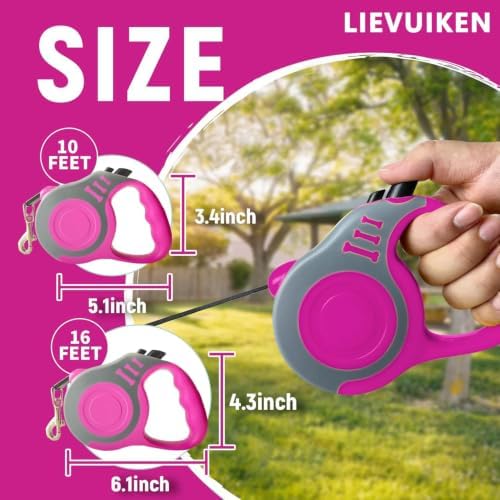 Retractable Dog Leash Automatic Telescopic Tractor Dog Tape - Image 2