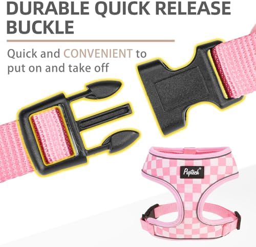 PUPTECK Small Dog Harness and Leash Set No Pull - Image 4