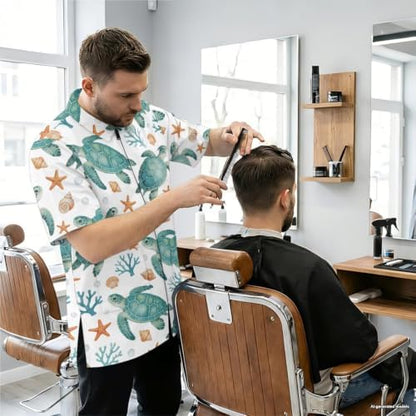 Funny Print Barber Jackets & Smocks - Image 2