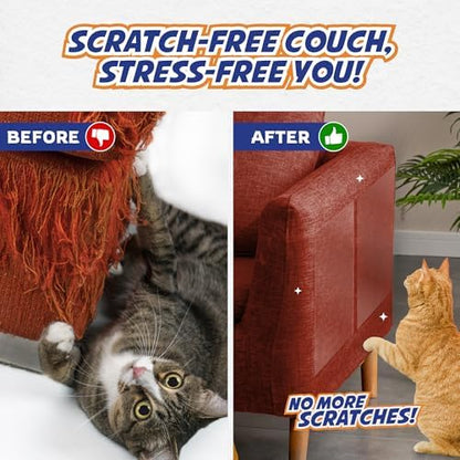 Panther Armor Cat Scratch Furniture Protector, 24 Double-Sided Tape Sheets - Image 4