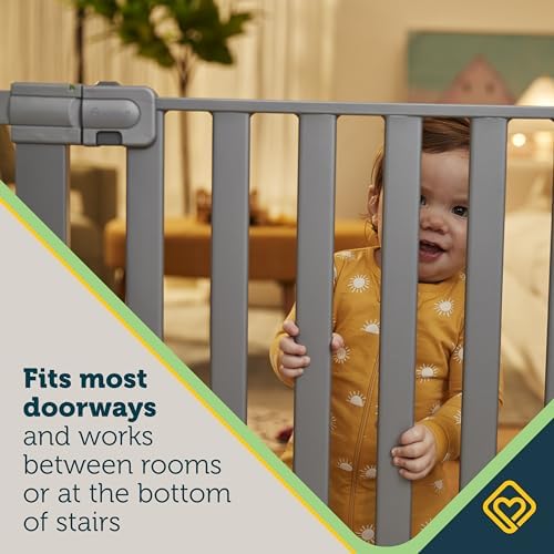 Safety 1st Baby Gate, Adjustable 29"-38" Wide, Pressure Mount | Walk Through - Image 2