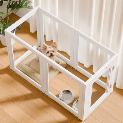 EVERFRONT Dog Playpen with Door, 6 Panels by Everfront