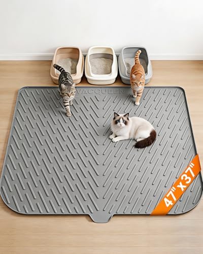Cat Litter Mat, Silicone Mat by Vacqueen