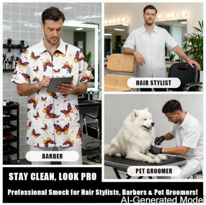 Professional Grooming Smock Unisex, Water Resistant Anti-Static - Image 4