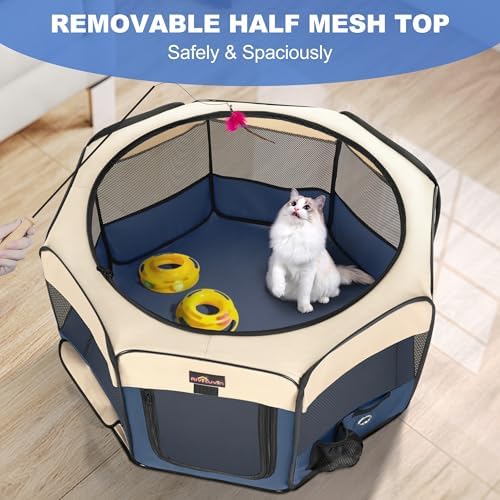 Aivituvin Dog Playpen, Foldable Pet Play Pens - Image 3