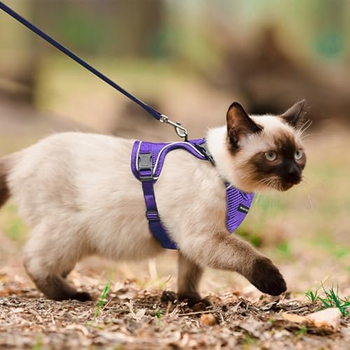 Cat Harness and Leash Set, Soft and Breathable Vest - Image 4