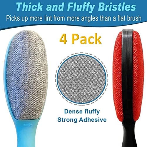 ezclean 4Pack 2Colors Lint Brush - Image 7