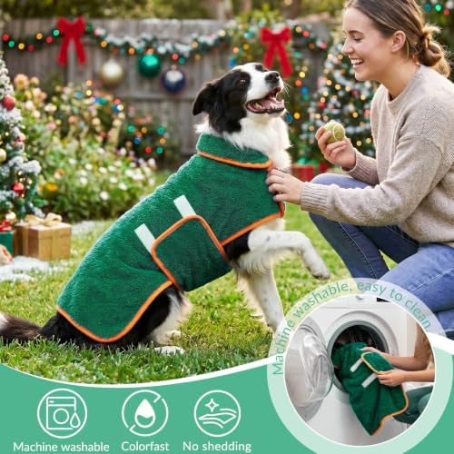 Bienbee Dog Bathrobe, Super Absorbent - Image 5