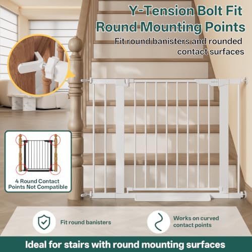 InnoTruth 29.6-39.1 in Wide Baby Gate - Image 5
